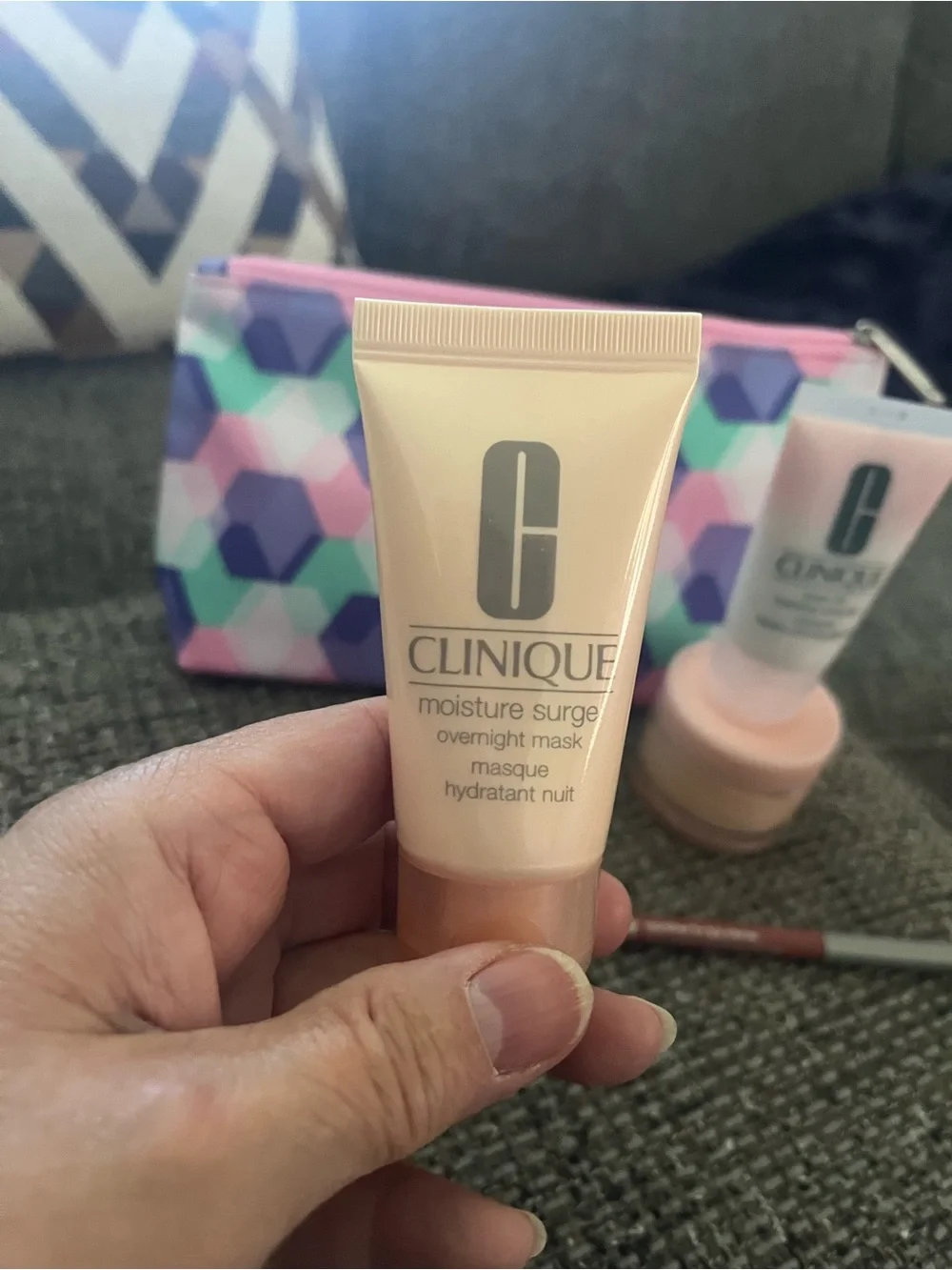 New Clinique 6 Piece w/Pouch